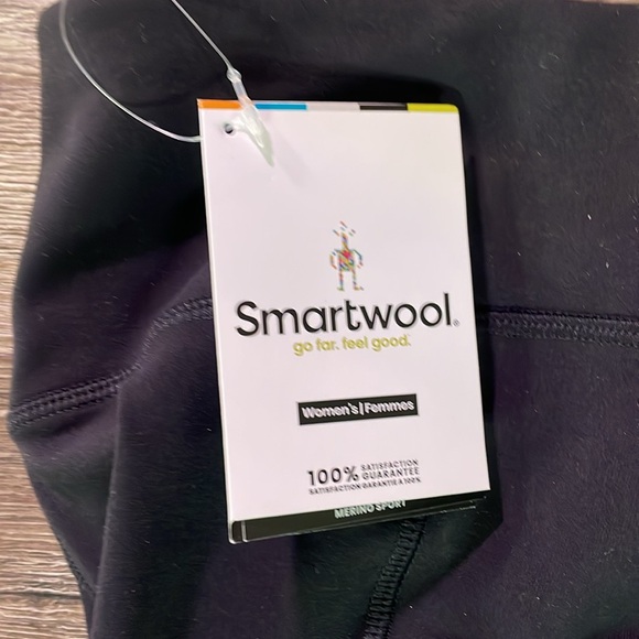 Women's SMARTWOOL Merino Sport Moto Leggins - Picture 6 of 8